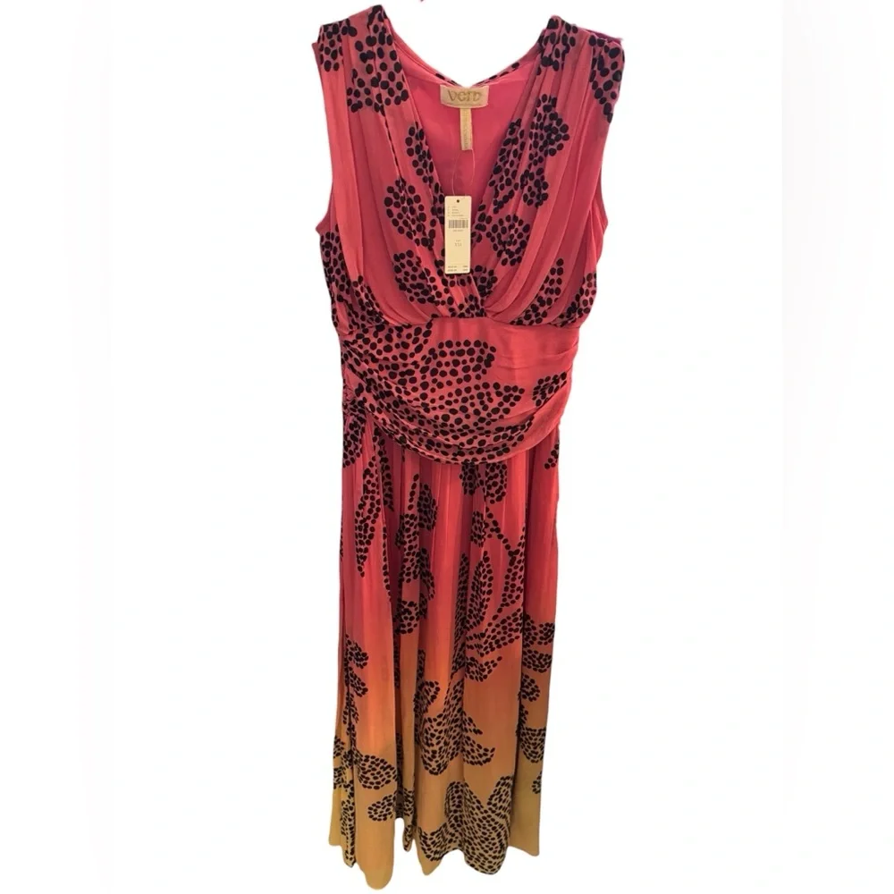 Anthropologie Verb by Pallavi Singhee Ombre Maxi Dress XXS - Picture 6 of 16